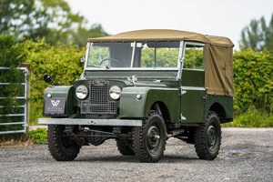 1952 Land Rover Series 1 80" 1953 Model Year Restoration  SOLD