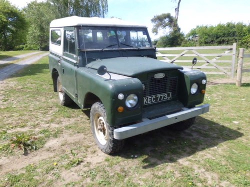 1970 Land Rover Series 2A  SOLD
