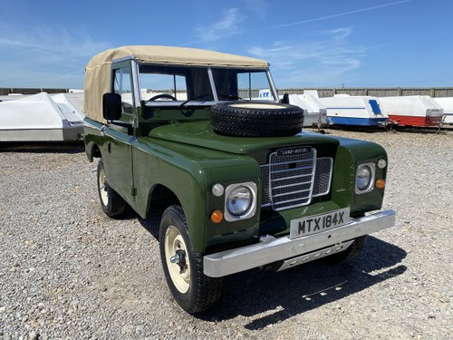 1982 Land Rover® Series 3 *Petrol Ragtop* (MTX) RESERVED SOLD