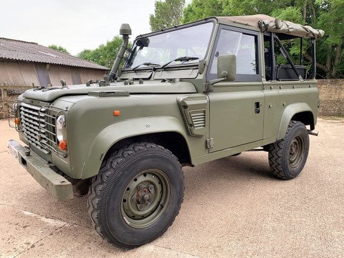 nice 1998 Defender 90 Wolf XD 300tdi soft top+REMUS upgrade VENDIDO