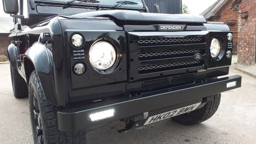 2002 LAND ROVER DEFENDER 110 COUNTY TD5 PICKUP  "TOMB RAIDER" For Sale