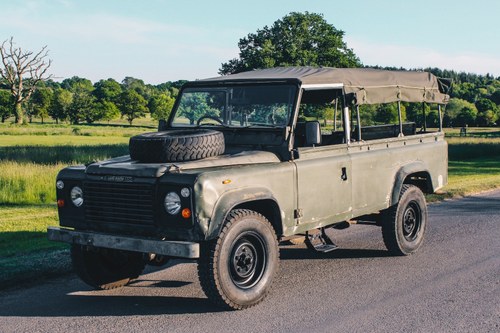1986 Land Rover 110 2.5 N/A Soft Top Ex-Military Classi For Sale