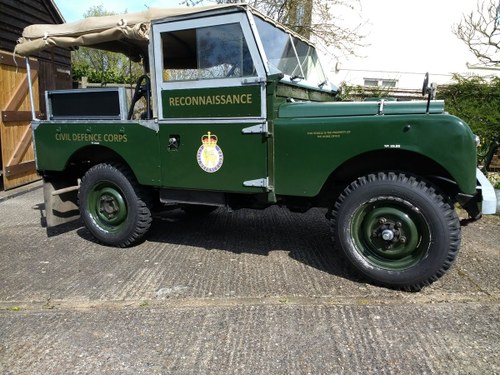 1957 Series One Genuine ex-Civil Defence Corps Vehicle SOLD