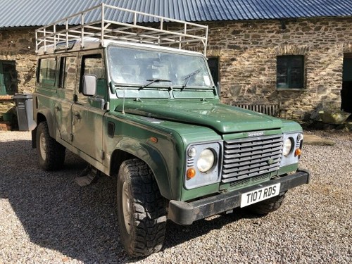 1999 Land Rover Defender 110 TD5 12 seater S/W SOLD
