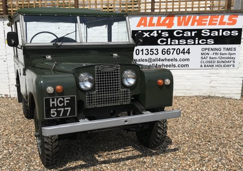 1955 Land Rover Series 1 86” SOLD