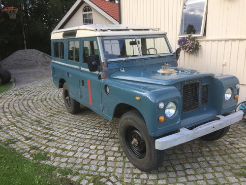 1975 LHD Series 3 LWB, 17k km from new! Fire service. NOW SOLD For Sale