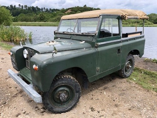 Land Rover Series 2 1960 softtop Galvanised chassis ORIGINAL SOLD