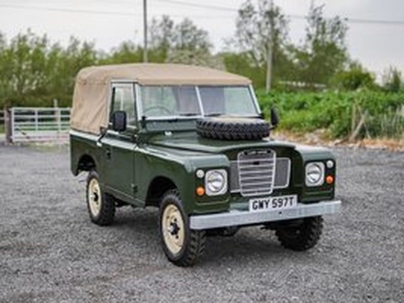 Land Rover Series 3 88" Bronze Green 1979 Soft Top Galvanise