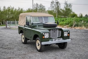 Land Rover Series 3 88" Bronze Green 1979 Soft Top Galvanise SOLD