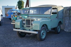 1949 Land Rover Series 1 80" Lights Behind Grille Project JWR 918 SOLD