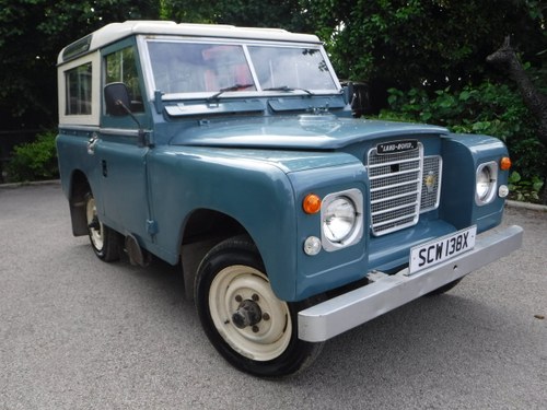 Land Rover 88" Series 3 1982 X-REG 4 cylinder Petrol For Sale