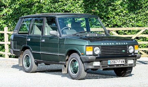 1990 Land Rover Range Rover Vogue EFI For Sale by Auction