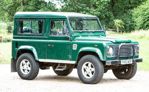 2004 Land Rover Defender 90 TD5 For Sale by Auction