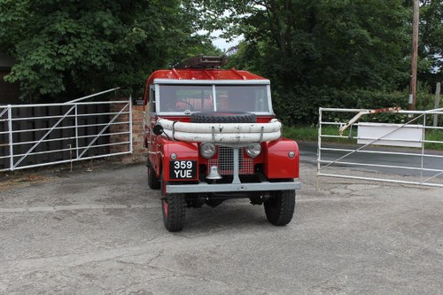 1958 Land Rover Series I Fire Tender In vendita