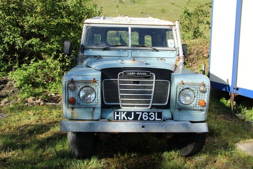 1972 Land Rover Series 3 88" Van For Sale