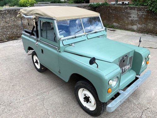 1969 Series IIa 88in petrol soft top+nice older restoration VENDIDO