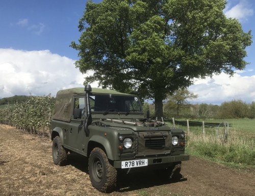 1996 Ex-Military Land Rover Wolf Defender 90 300 tdi SOLD