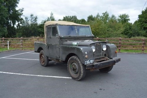1955 Land Rover Series I 86inch For Sale by Auction