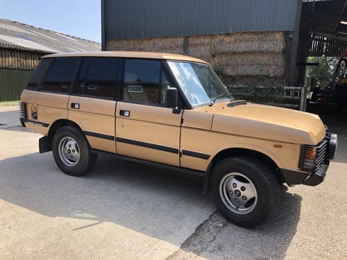 1982 Range Rover Classic 'In Vogue' Ltd Edition For Sale