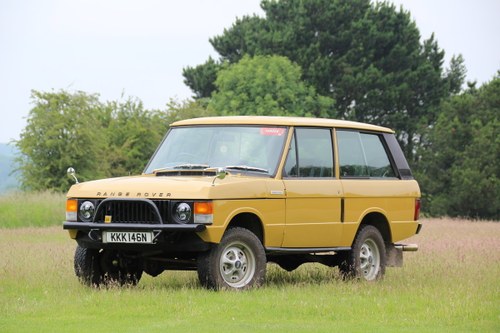 1974 Range Rover Classic Suffix C - Michael Banfield Owned SOLD