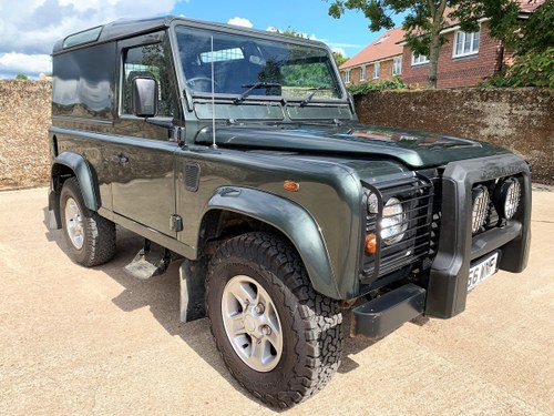 2006/56 DEFENDER 90 TD5 COUNTY HARDTOP 1 OWNER FROM NEW SOLD