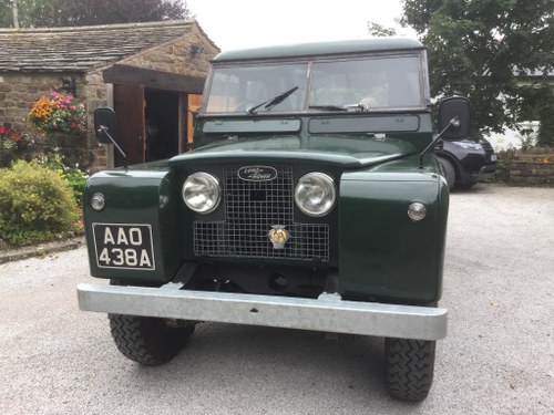 **OCTOBER ENTRY** 1960 Land Rover Series II LWB For Sale by Auction