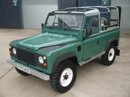 1988 Land Rover Ninety 2.5D - Trident Green soft top SOLD