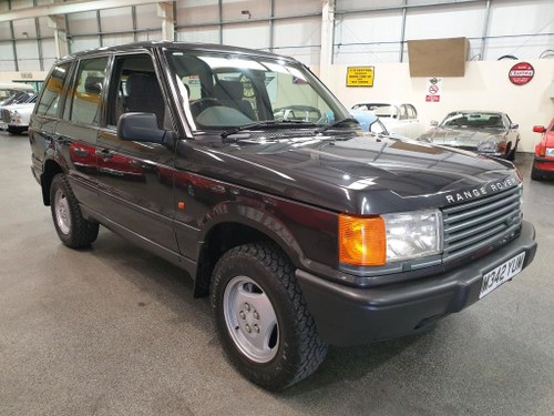 **OCTOBER ENTRY** 1995 Range Rover P38 For Sale by Auction