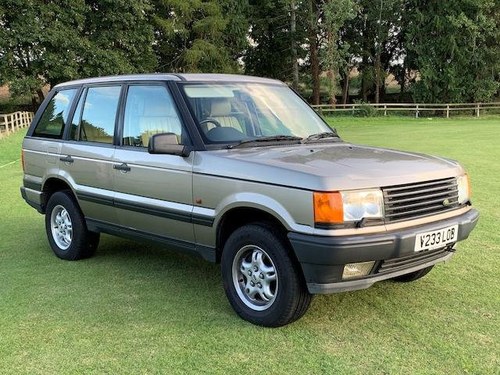 1999 Range Rover P38 4.0 SE For Sale by Auction