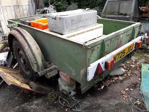 1965 Lo Lode Bespoke-Built Single-Axle Land Rover Trailer  For Sale by Auction