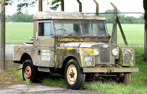 1955 Land Rover 86 Utility 2-Axle Rigid Body For Sale by Auction