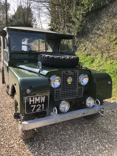 1952 Landrover series 1 SOLD