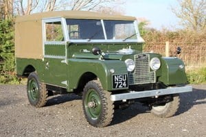 Land Rover Series 1 86" Soft Top 1954 Nut & Bolt Restoration SOLD
