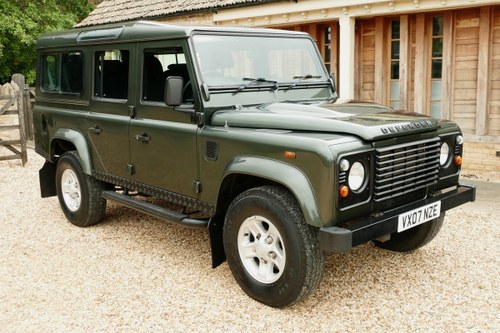 2007 LAND ROVER DEFENDER 110 TDci 7 seat COUNTY STATION WAGON For Sale