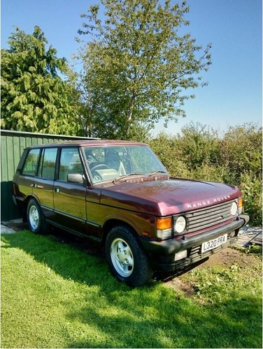 **OCTOBER ENTRY** 1993 Range Rover Vogue 300 TDi *Project* For Sale by Auction