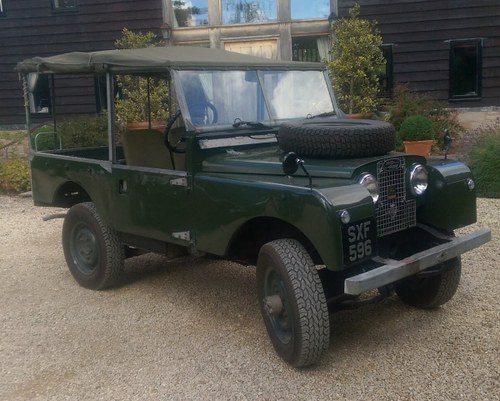 1957  Series 1 Land Rover. ex Civil Defence. VGC  For Sale