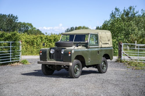 Land Rover Series 2a 88" 1963 2.25 Petrol Very Original Exam SOLD