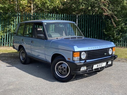 1989 RANGE ROVER CLASSIC 3.5 EFI VOGUE SE - LOW MILES, STUNNING VERKAUFT