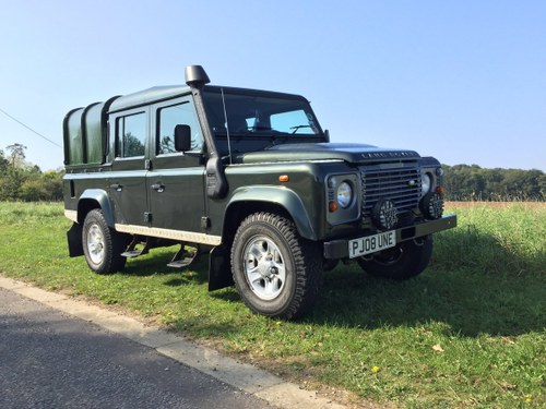 2008 Land Rover Defender 110 Double cab pick up In vendita