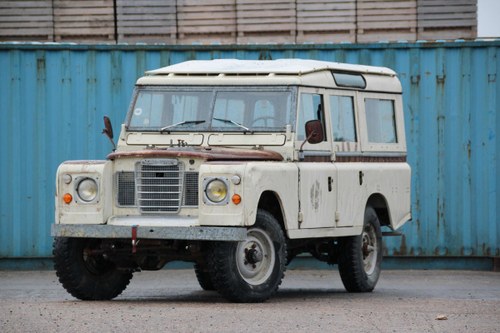 1981 LAND ROVER SERIES III 109 STATION WAGON (SOLD) In vendita