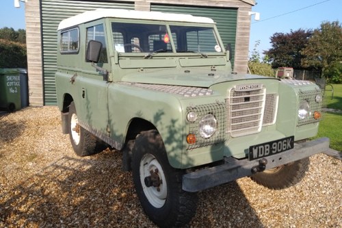 1972 Landrover S3 swb with 200Di engine fitted. VENDUTO