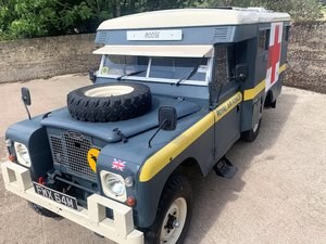 LOVELY 1972 SERIES IIA MARSHALL AMBULANCE CAMPER CONVERSION VENDIDO