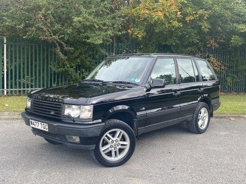 2000 range rover p38 4.6 vogue - only 2 former keepers SOLD
