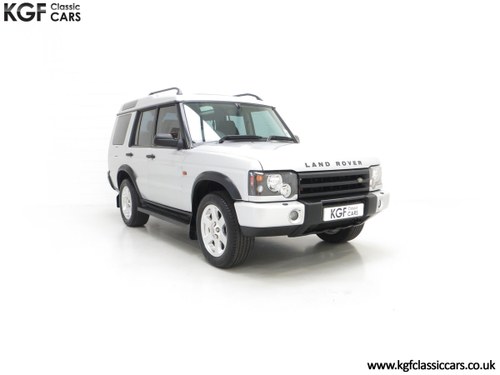 2003 An Exceptional Land Rover Discovery TD5 XS with 40,485 Miles SOLD