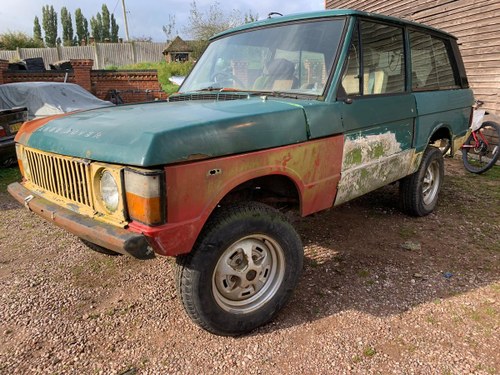 1972 Suffix a rangerover barnfind project For Sale