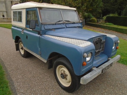 1970 Land Rover Series 2A 2286cc Diesel. + overdrive. For Sale