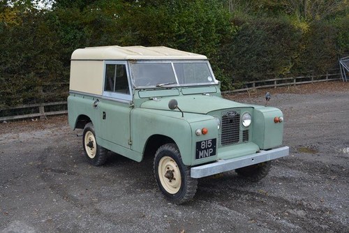 1963 Land Rover Series IIA For Sale by Auction