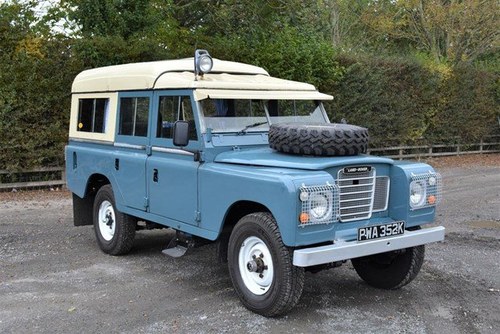 1972 Land Rover Series III Dormobile For Sale by Auction