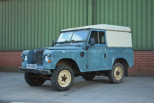 1972 Land Rover Series III For Sale by Auction
