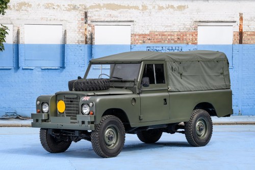 1981 1972 Land Rover Series III 3 109 ex British Military Army VERKAUFT